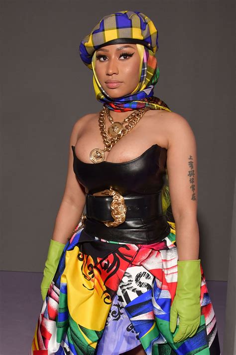 nicki minaj versace|nicki minaj versace outfit.